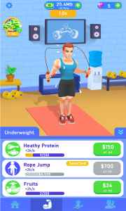 اسکرین شات بازی Idle Workout Success Life 3