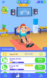 اسکرین شات بازی Idle Workout Success Life 2
