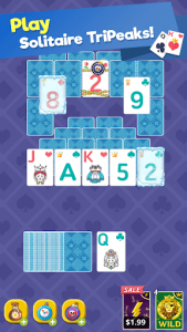 اسکرین شات بازی Theme Solitaire Tripeaks Tri Tower: Free card game 3