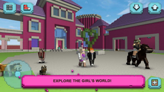 اسکرین شات بازی Girls World Exploration: Crafting & Building 8