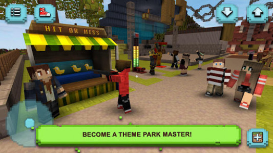 اسکرین شات بازی Theme Park Craft: Build & Ride 7