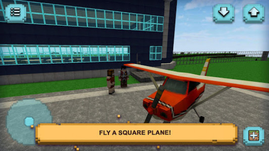 اسکرین شات بازی Plane Craft: Square Air 2