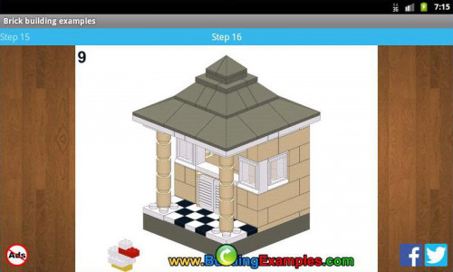 اسکرین شات بازی Brick building examples 6