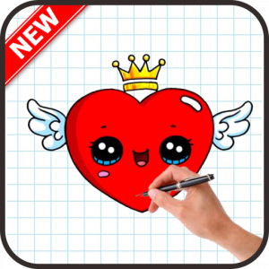 اسکرین شات برنامه How To Draw Love 2