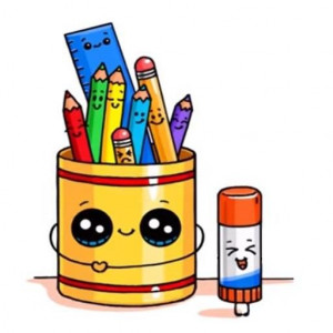 اسکرین شات برنامه How To Draw Cute School Supplies 6