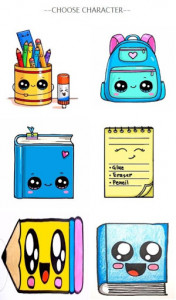 اسکرین شات برنامه How To Draw Cute School Supplies 2