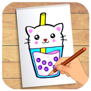 اسکرین شات برنامه How To Draw Sweet Drinks 7