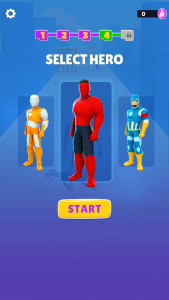 اسکرین شات بازی Mashup Hero: Superhero Games 3