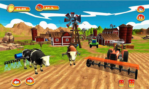 اسکرین شات بازی Bull Farming Village Farm 3D 5