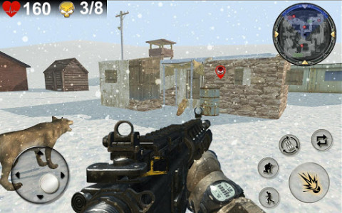اسکرین شات بازی Army Invasion Strike Patriotic War of Winter 2