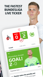 اسکرین شات برنامه Bundesliga Official App 3