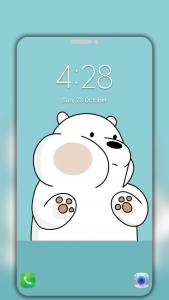 اسکرین شات برنامه Cute Bear Cartoon Wallpaper HD 4K 🔥🔥 2