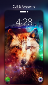 اسکرین شات برنامه Galaxy Wolf Wallpapers 4K UHD 7