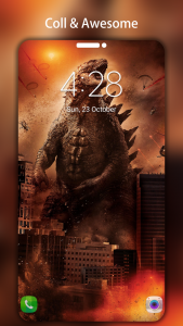 اسکرین شات برنامه Kaiju Godzilla Wallpapers 4K 7