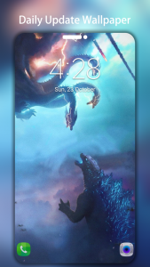 اسکرین شات برنامه Kaiju Godzilla Wallpapers 4K 6