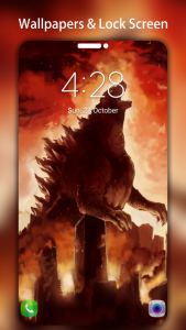 اسکرین شات برنامه Kaiju Godzilla Wallpapers 4K 8
