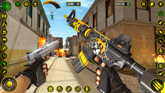 اسکرین شات برنامه Fps Robot Shooting : Gun Games 3