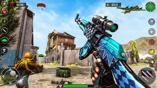 اسکرین شات 2 برنامه Fps Robot Shooting : Gun Games