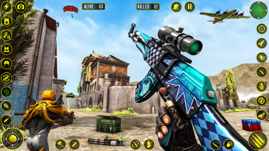 اسکرین شات برنامه Fps Robot Shooting : Gun Games 2