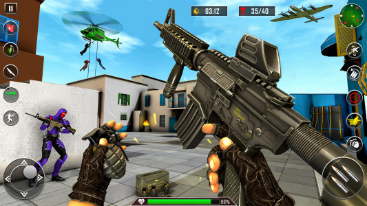 اسکرین شات 4 برنامه Fps Robot Shooting : Gun Games