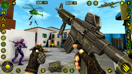 اسکرین شات برنامه Fps Robot Shooting : Gun Games 4