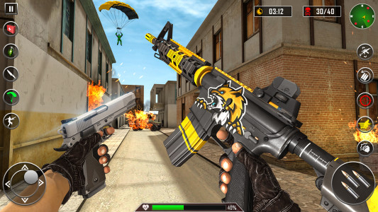 اسکرین شات برنامه Fps Robot Shooting : Gun Games 3
