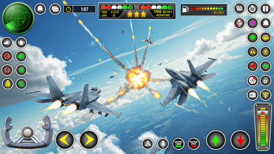 اسکرین شات 4 بازی Airplane Pilot Flight Game