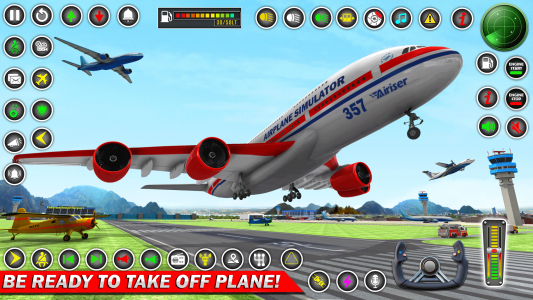 اسکرین شات 4 بازی Airplane Games Offline