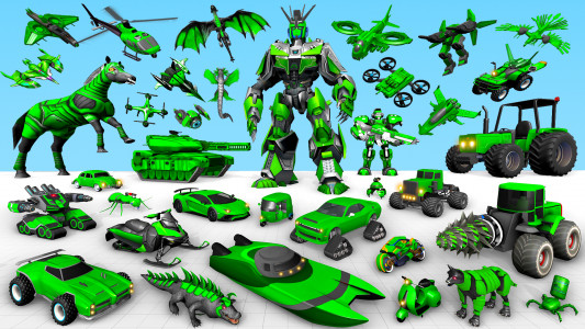 اسکرین شات برنامه Horse Robot: Car Robot Games 3