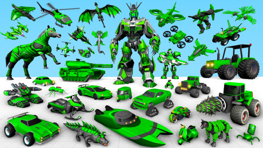اسکرین شات 3 برنامه Horse Robot: Car Robot Games
