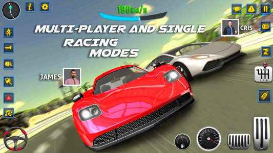اسکرین شات 1 برنامه Car Racing Games 3d- Car Games