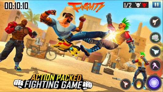 اسکرین شات 2 بازی Kung Fu Karate Fighting Game