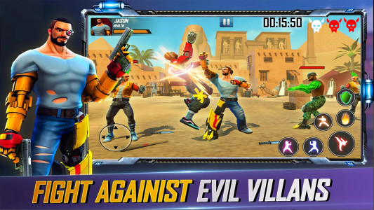 اسکرین شات 7 بازی Kung Fu Karate Fighting Game