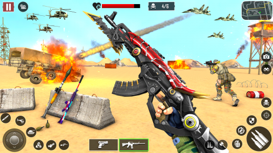 اسکرین شات 6 بازی Shooting Games: Gun Games 3D
