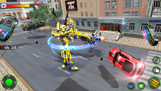 اسکرین شات برنامه Heli Robot Car Game:Robot Game 7