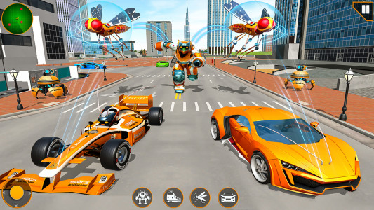 اسکرین شات برنامه Mosquito Robot Car: Robot Game 7