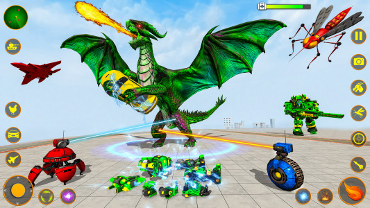 اسکرین شات 6 برنامه Mosquito Game: Robots Game