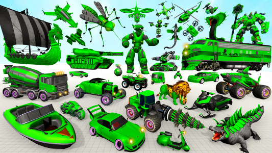 اسکرین شات برنامه Mosquito Robot Car: Robot Game 2