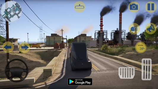 اسکرین شات بازی US Cargo Truck Games 3D 3