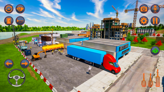 اسکرین شات بازی US Cargo Truck Games 3D 4