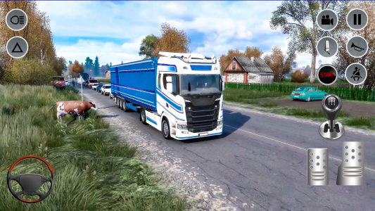اسکرین شات بازی Euro Truck Simulator Truck 3D 3