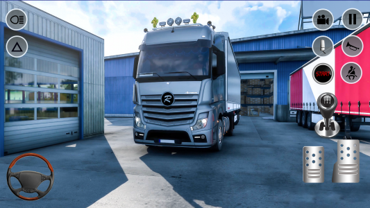 اسکرین شات بازی Euro Truck Simulator Truck 3D 1
