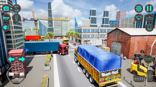 اسکرین شات 3 بازی Indian Truck Offroad Cargo Sim