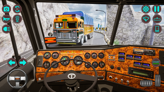 اسکرین شات 4 بازی Indian Truck Offroad Cargo Sim