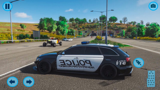 اسکرین شات 4 بازی Police Cop Chase Racing Sim
