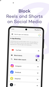 اسکرین شات 2 برنامه StayFree - Screen Time