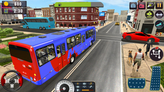 اسکرین شات 6 بازی Passenger Bus Driving Games 3D