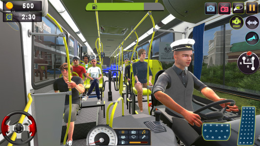اسکرین شات 7 بازی Passenger Bus Driving Games 3D