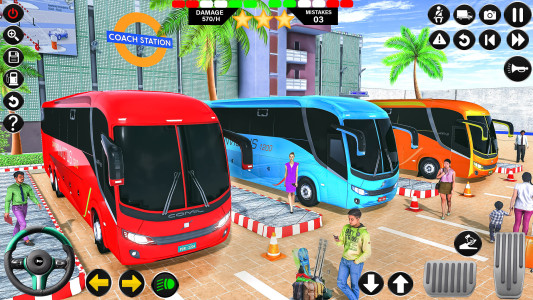 اسکرین شات 2 بازی Passenger Bus Driving Games 3D