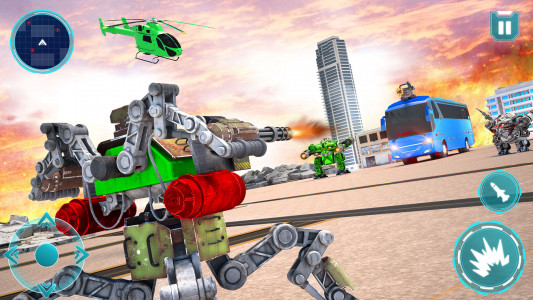 اسکرین شات بازی Multi Robot Games - Robot Wars 4